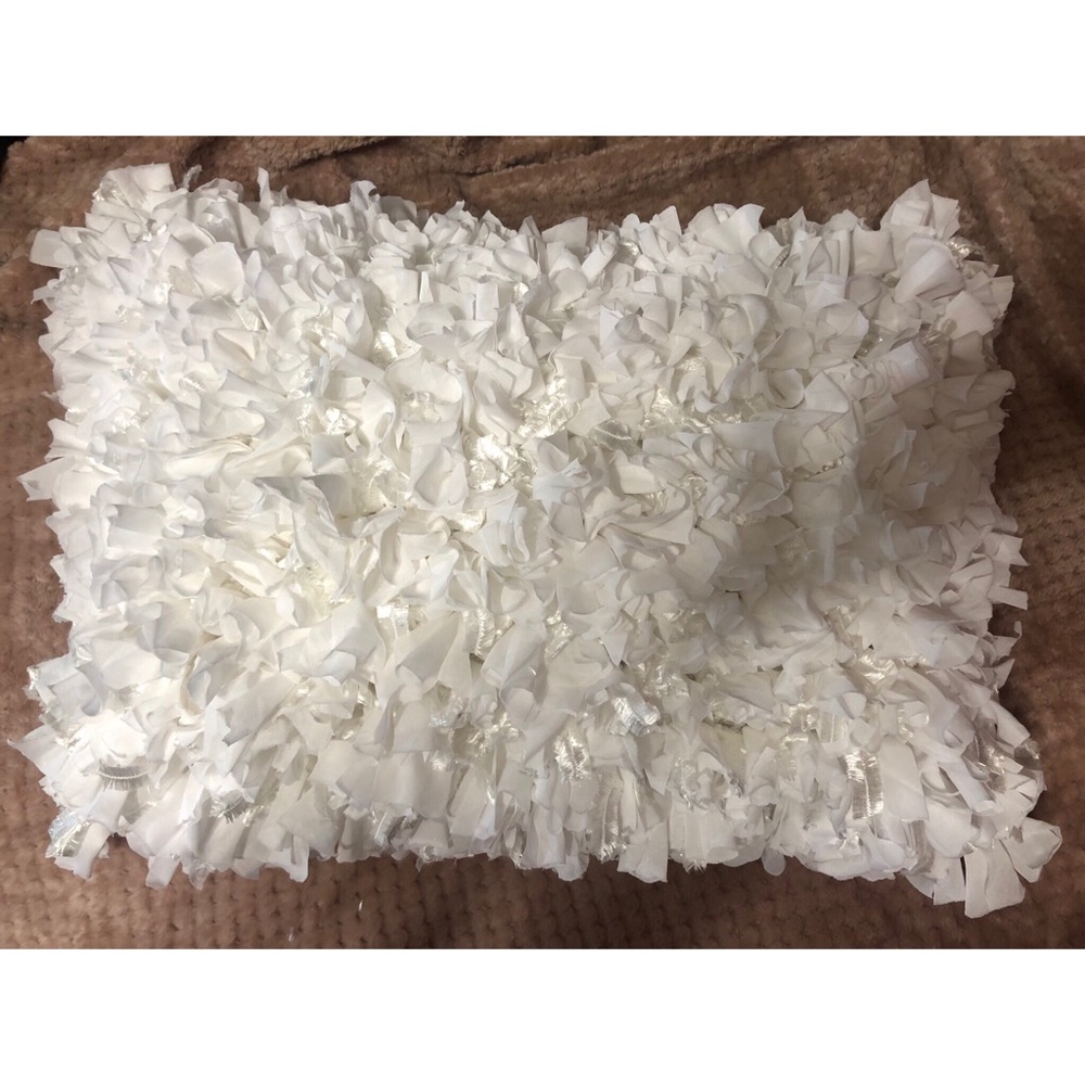 White Shabby Chic Pillow